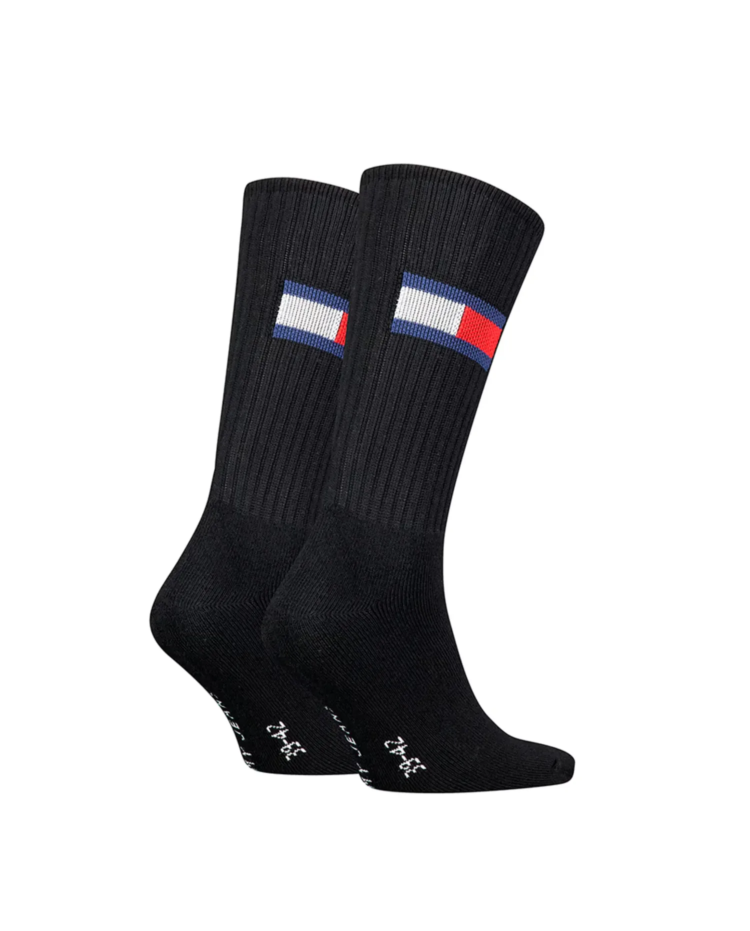 Унисекс носки средней длины Tommy Hilfiger (набор из 2 штук), черный
