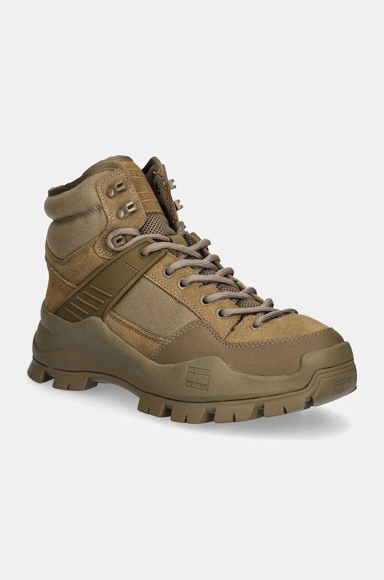 

Высокие ботинки TJM URBAN HIBRYD BOOT Tommy Jeans, зеленый