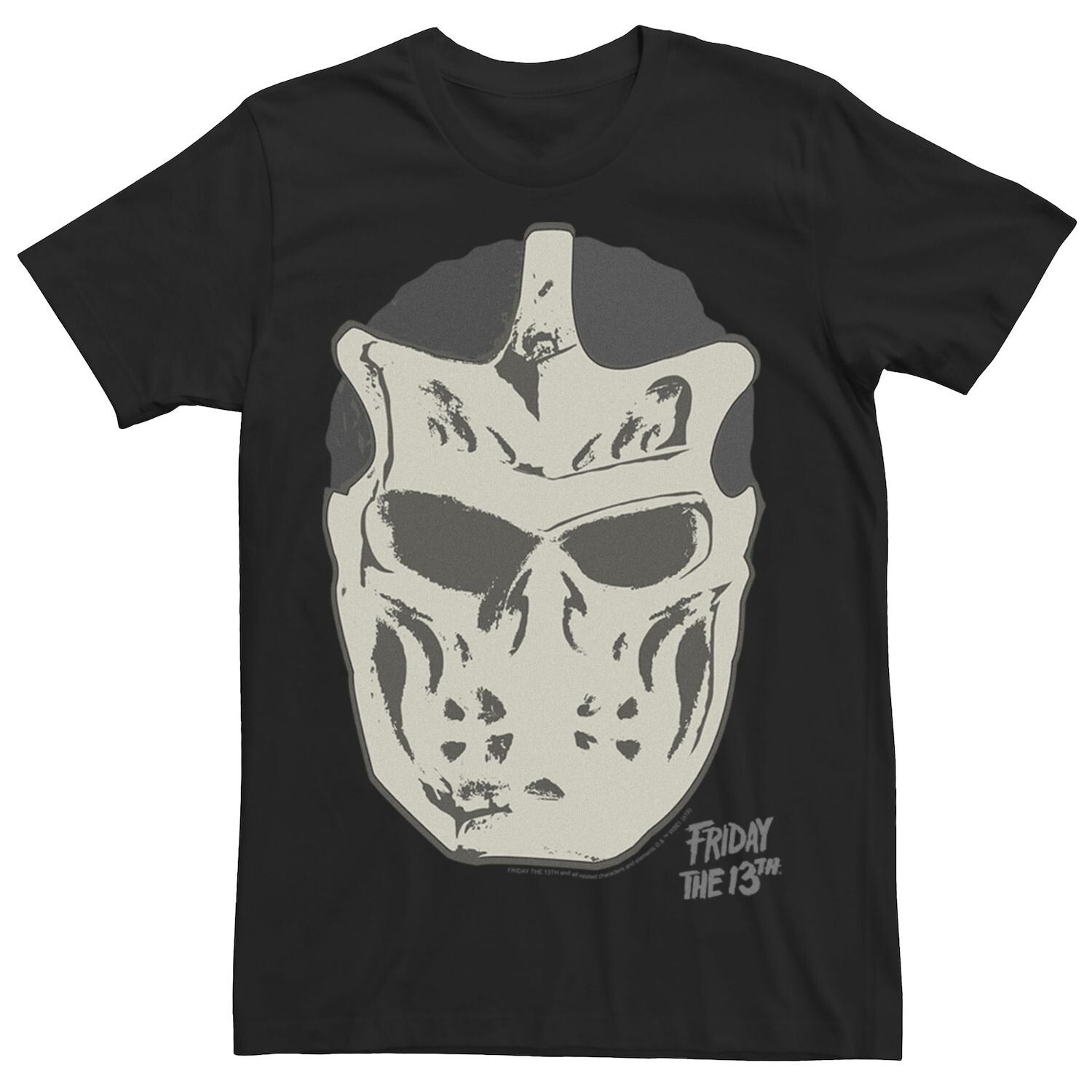 

Мужская футболка с логотипом Friday The 13th Jason X Mask Licensed Character