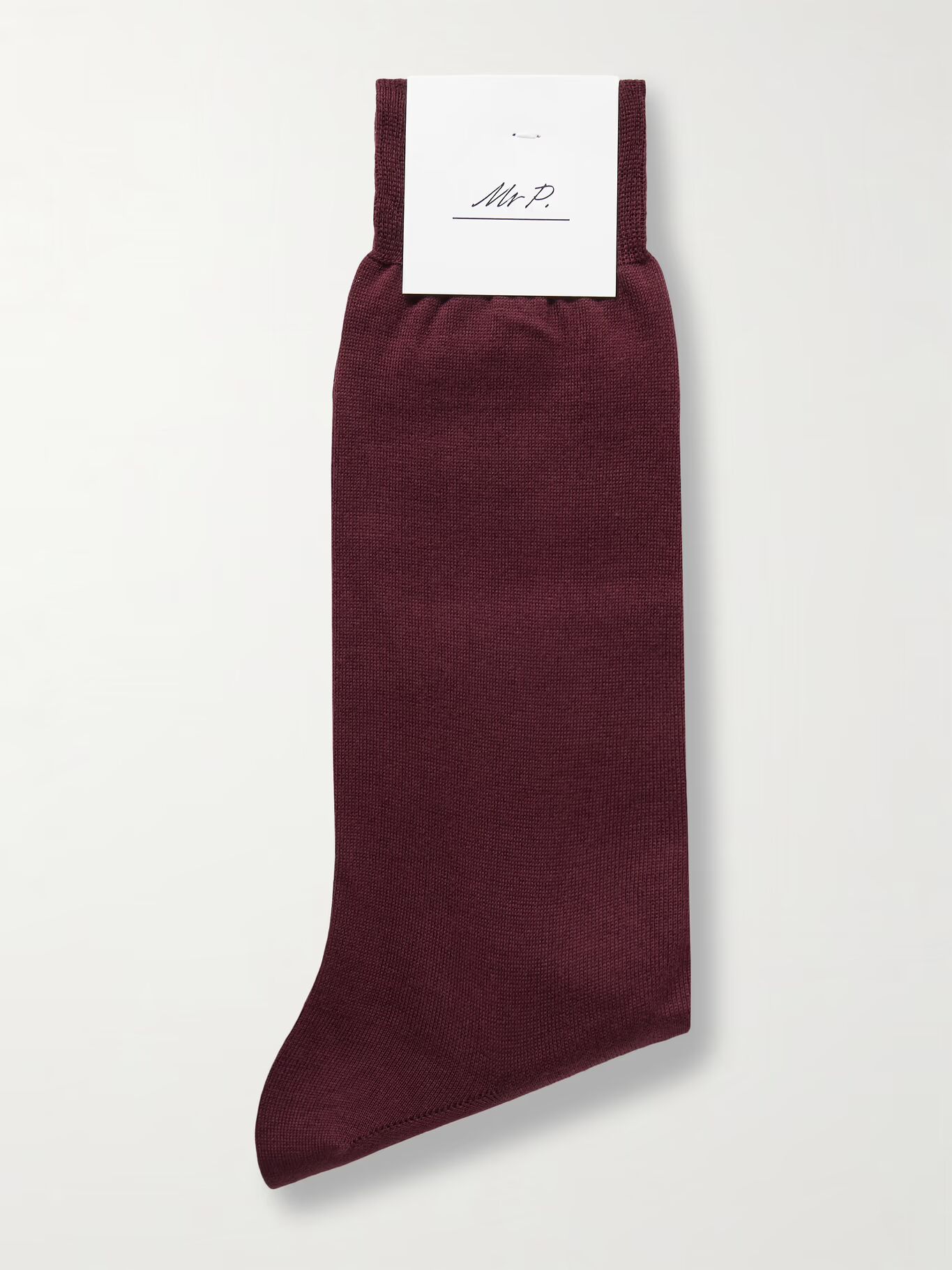 

Носки из органического хлопка MR P., цвет Burgundy