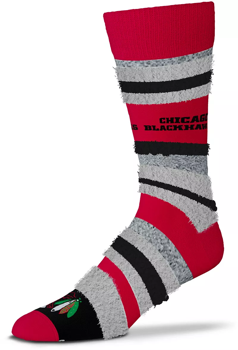 

Носки в горную полоску для босых ног Chicago Blackhawks For Bare Feet