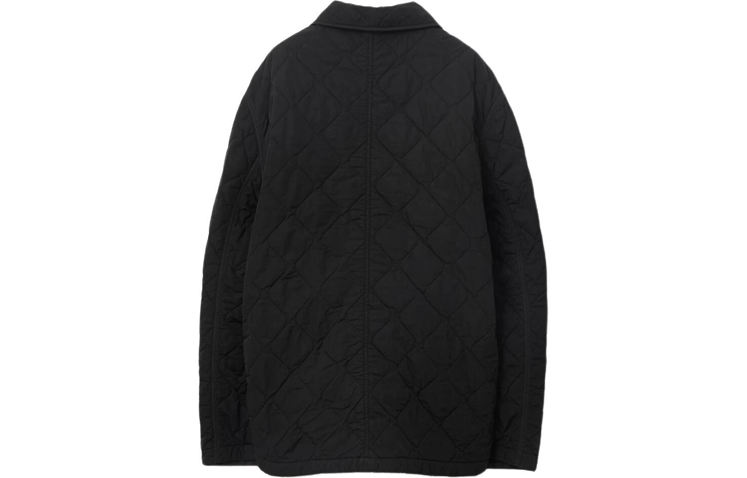 Стеганая куртка Burberry, ониксового цвета — фото 2