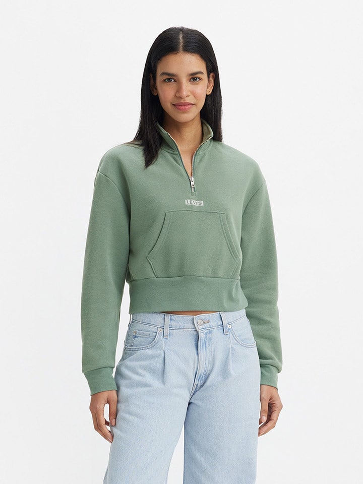

Толстовка Levi´s Sweatshirt Sara, зеленый