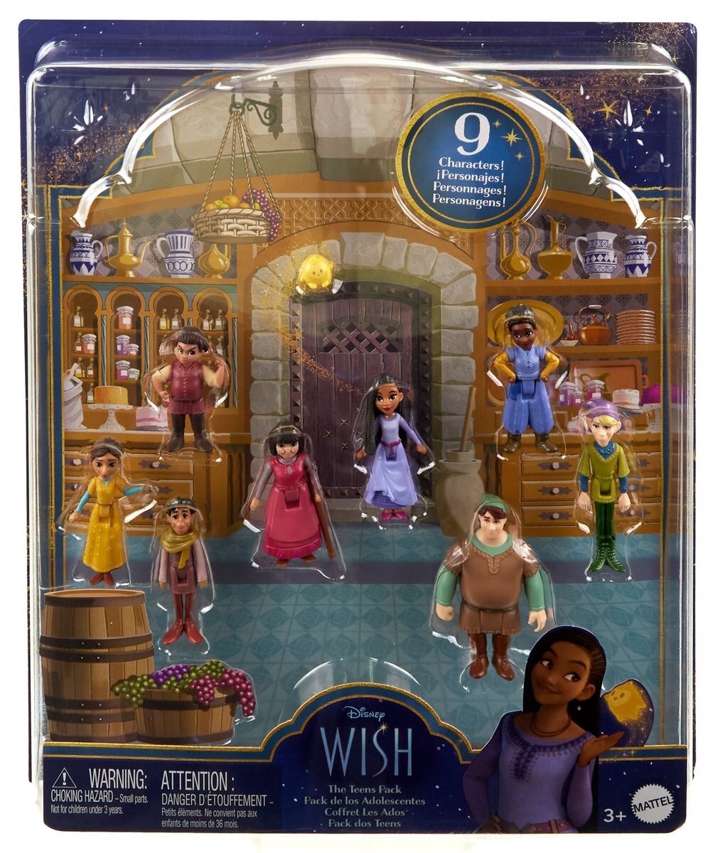 

Фигурки Disney Wish Набор фигурок Wish HPX36 Magical World of Rosas Mattel