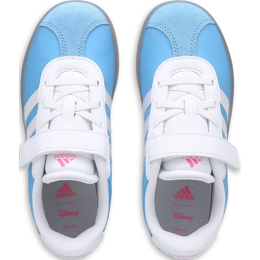 Детские кроссовки vl court 3.0 от Adidas для маленьких детей, blue/cinderella. — фото 4