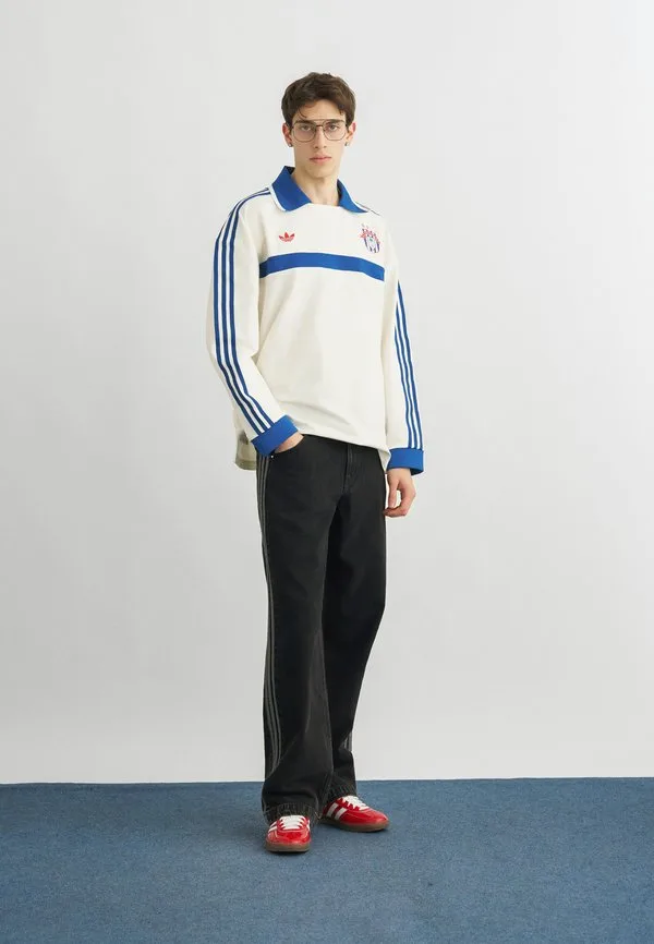 Футболка с длинными рукавами для регби Adidas Originals, Off White — фото 2