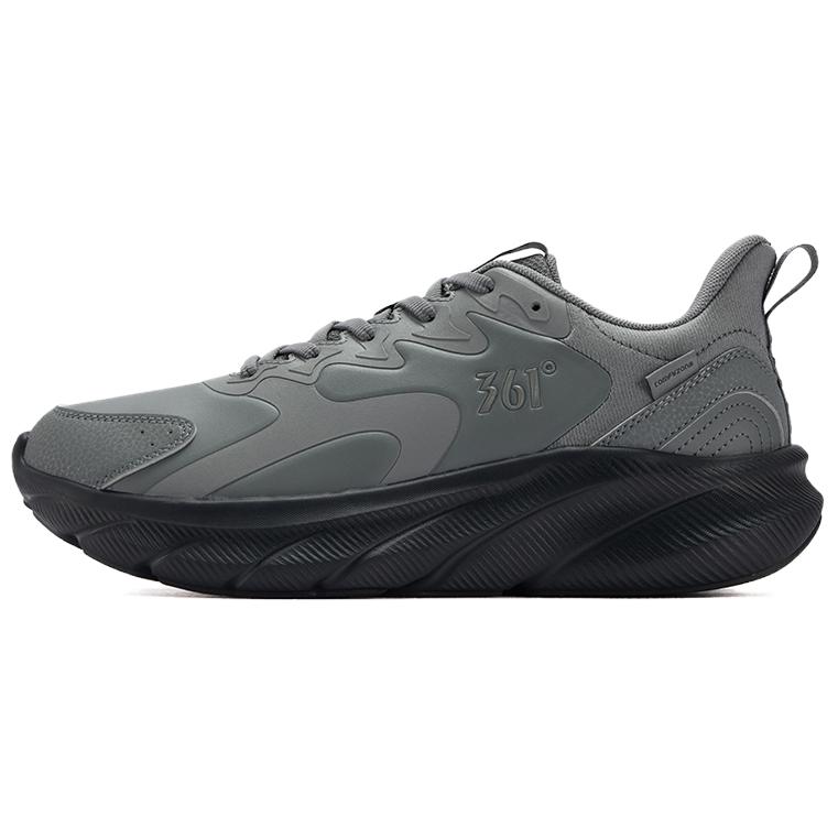 

361° Мужские серые кроссовки для тренировок и бега Cushioning Waterproof Lightweight Low top