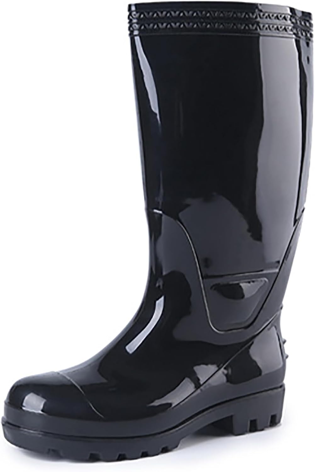 

Черные водонепроницаемые бахилы для дождя, мужских садовых обувных чехлов, легкие ботинки Generic