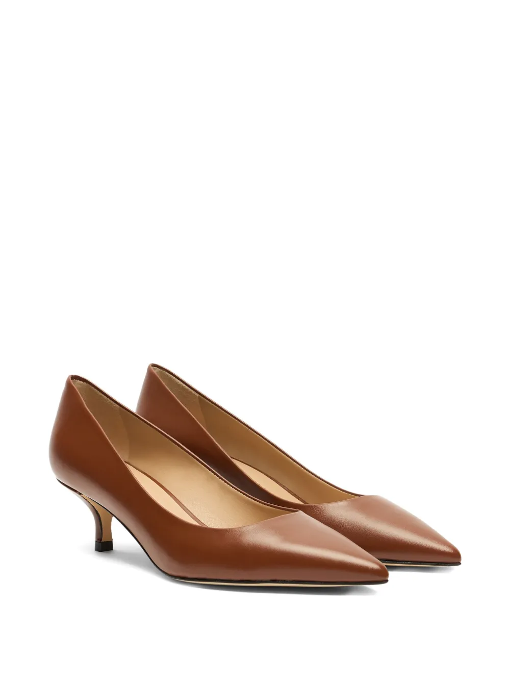 Туфли Stuart Power 50 с заостренным носком Stuart Weitzman, коричневый — фото 2
