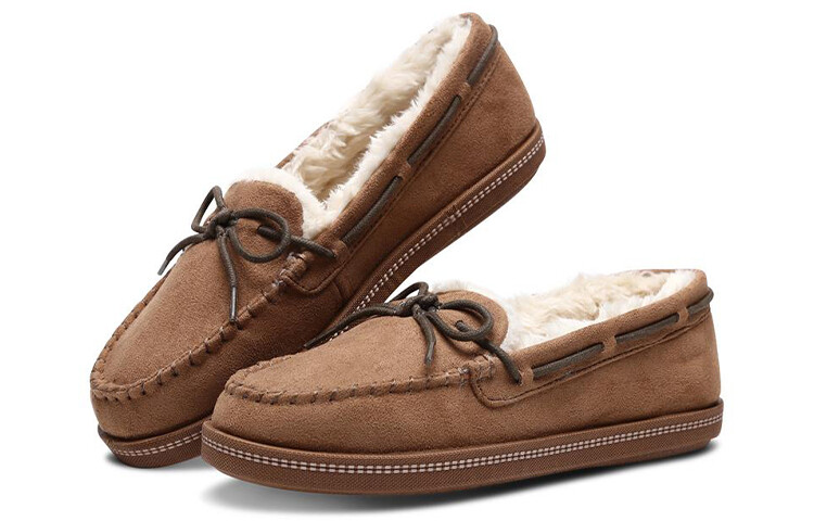 Туфли женские с низким верхом, каштановые Skechers — фото 3
