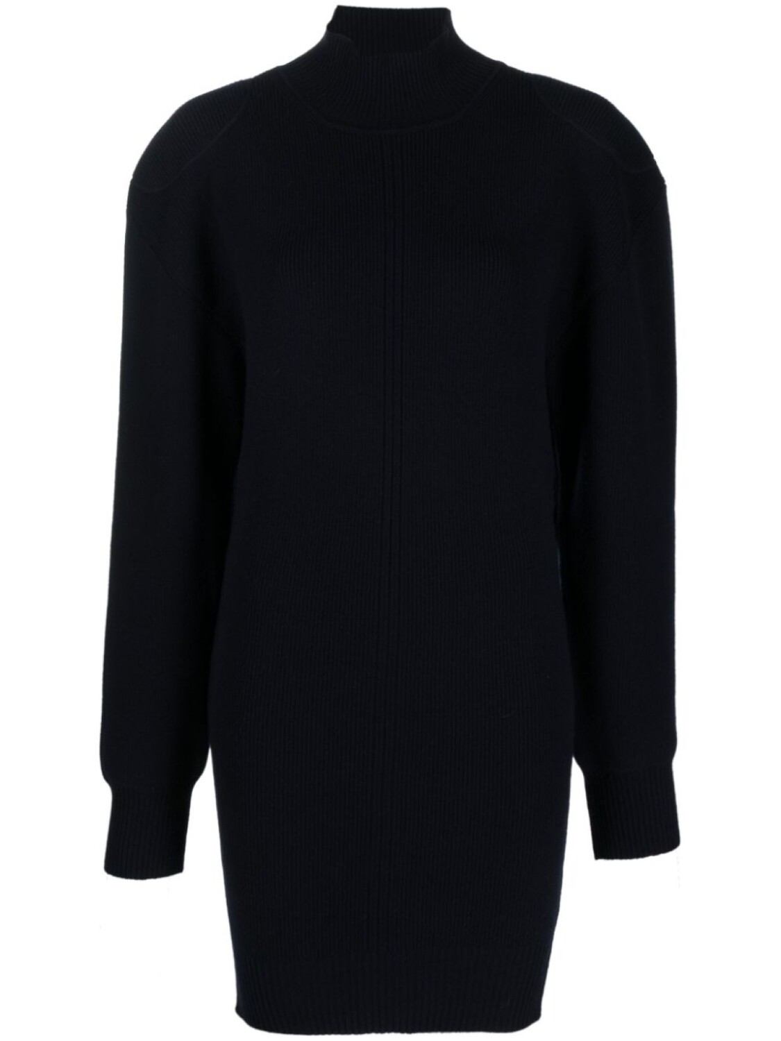 

Платье с высоким воротником Stella McCartney, синий