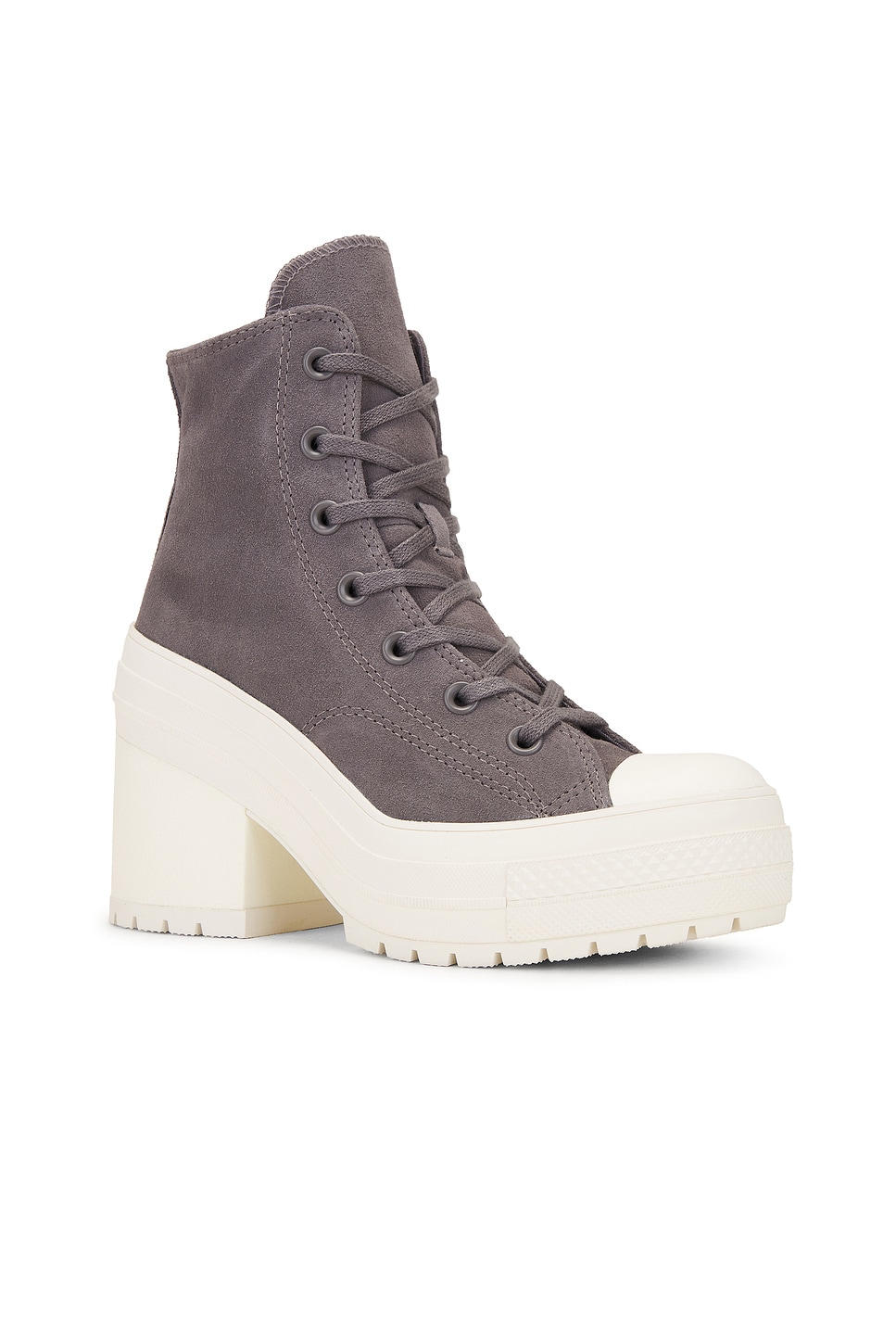 Высокие кроссовки Chuck 70 De Luxe на платформе на каблуке Converse, цвет Sharkskin — фото 2