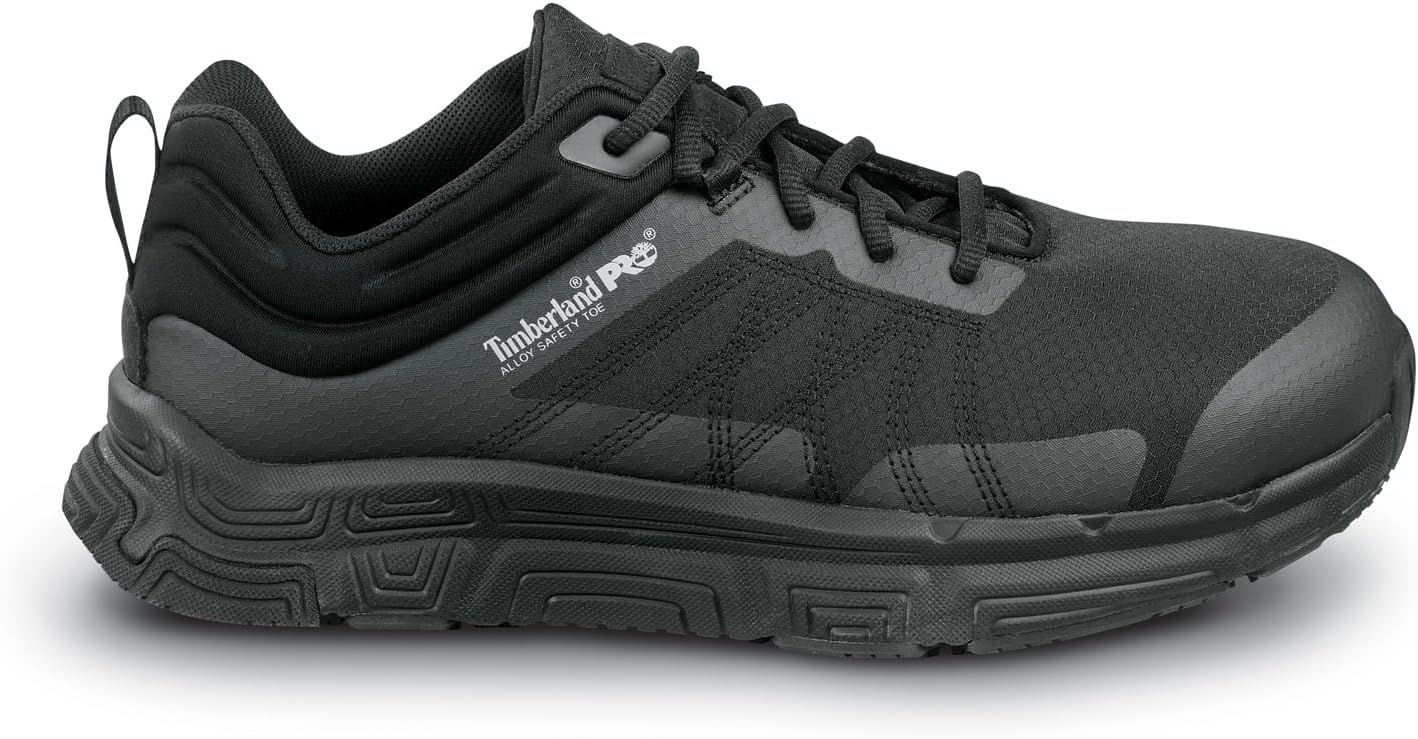 Мужские спортивные кроссовки Timberland PRO XR-1 MaxTrax Alloy Toe, Jet Black — фото 2