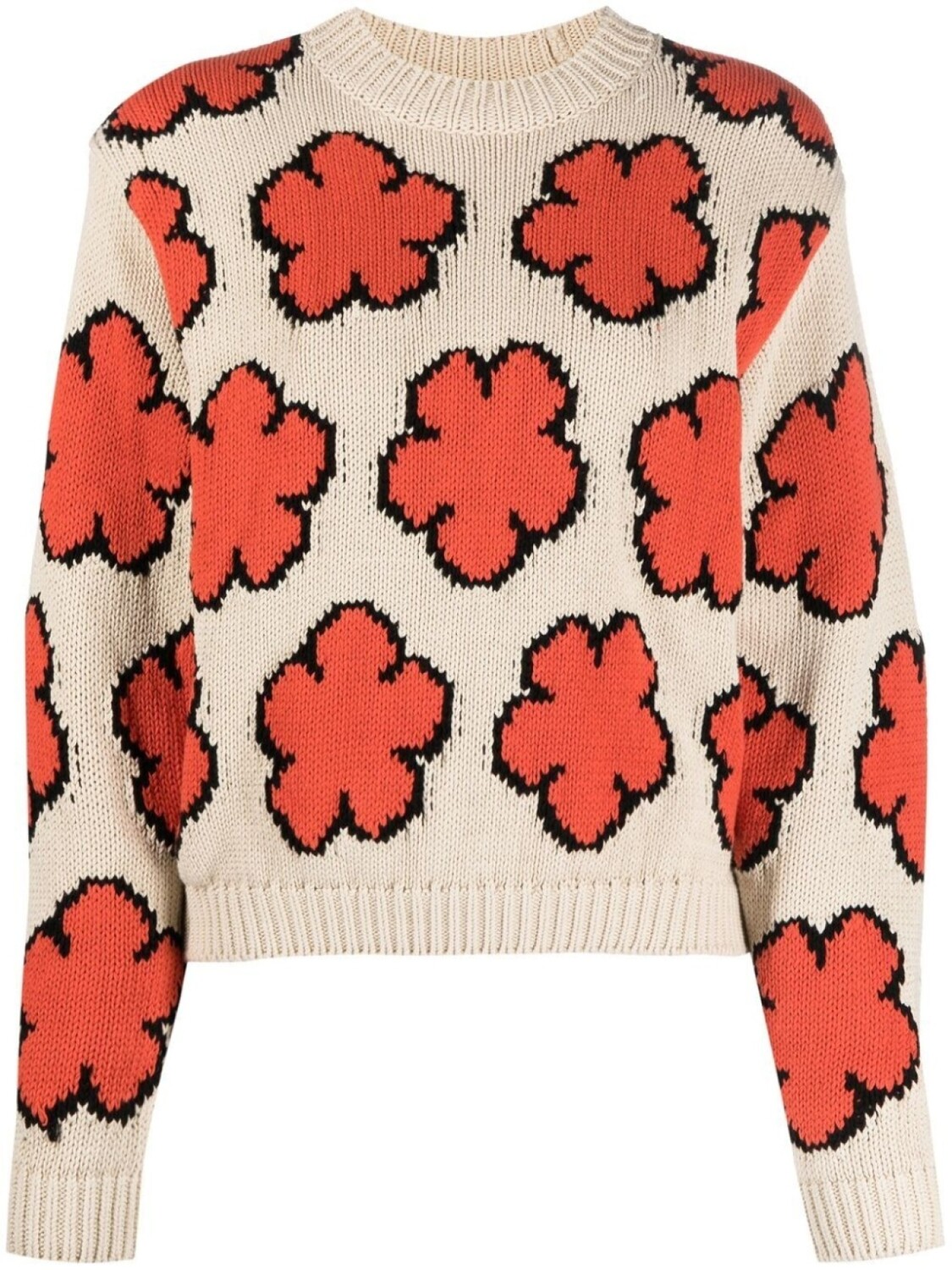 

Kenzo джемпер Boke Flower, нейтральный цвет