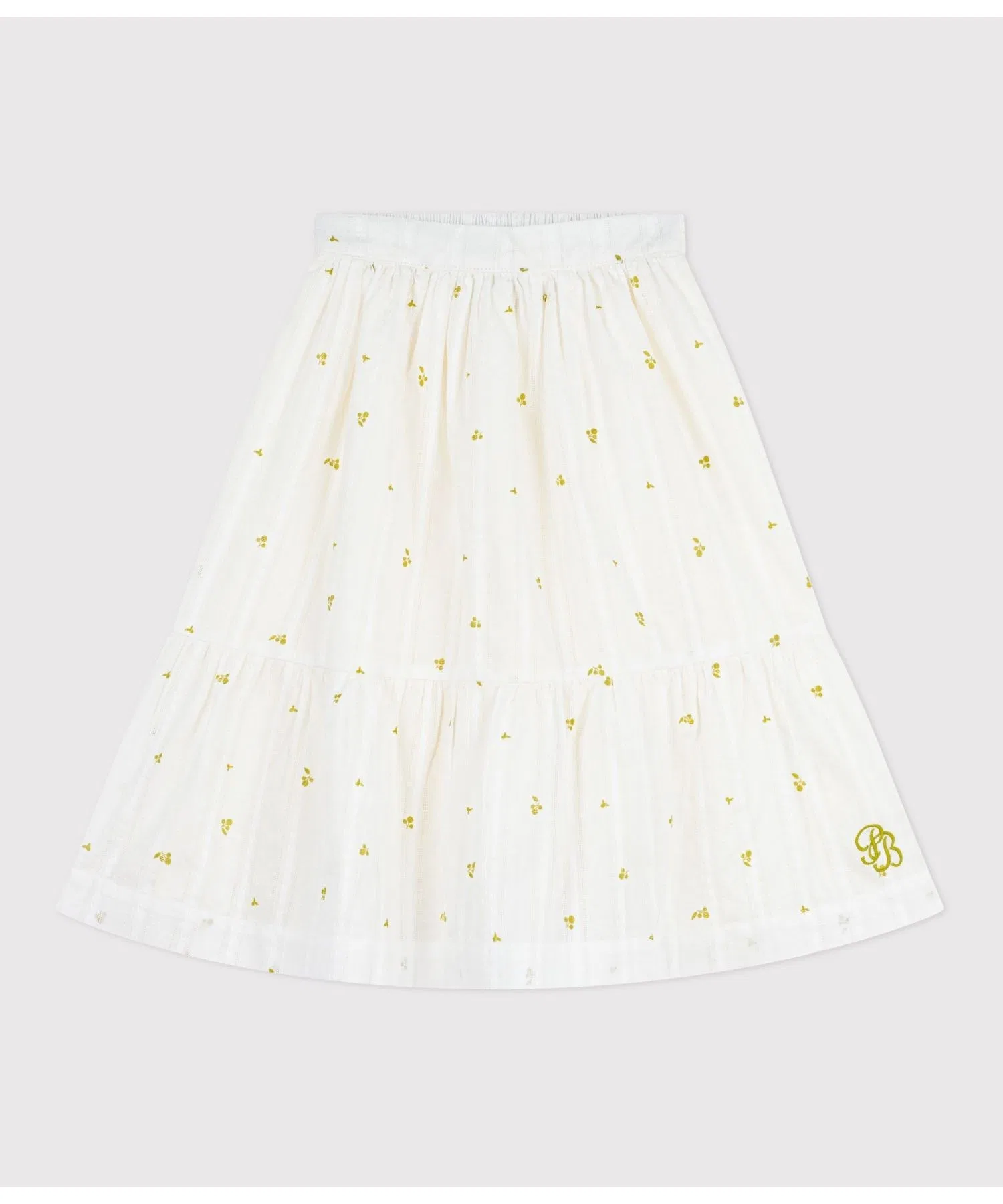 Детская юбка PETIT BATEAU с цветочным принтом