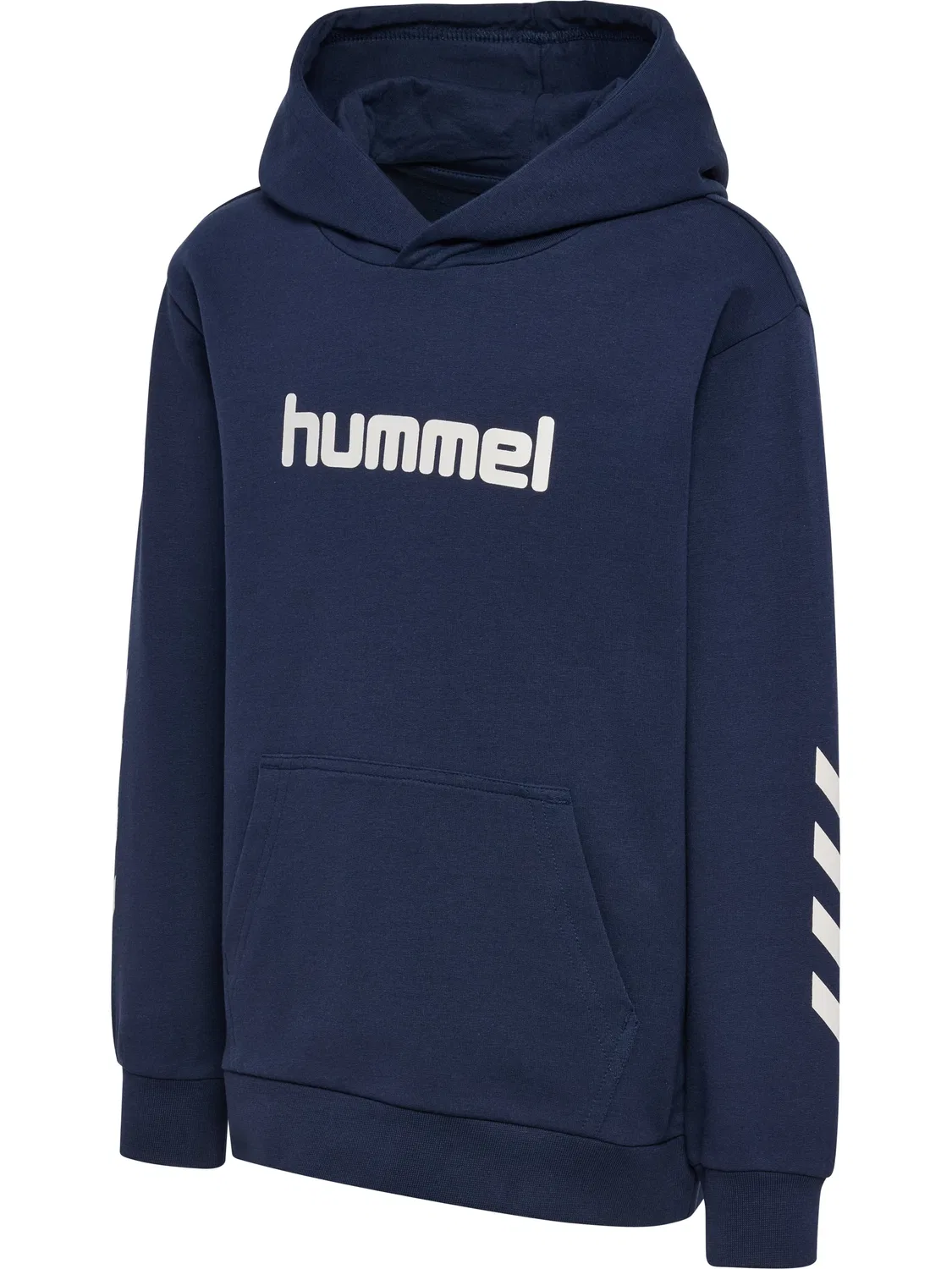 Капюшон худи, детский хлопковый, Hummel, dress blues — фото 4