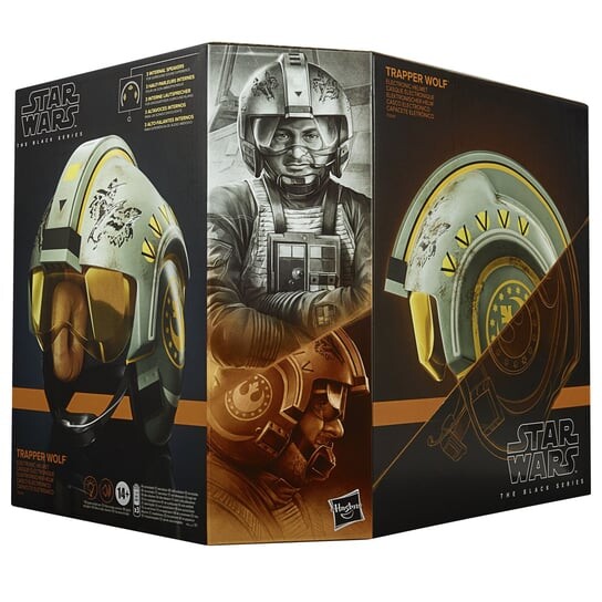

Hasbro, Star Wars Black Series, электронный шлем премиум-класса Trapper Wolf, F5549