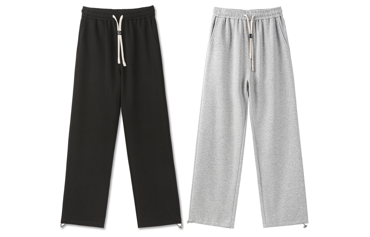 

Трикотажные спортивные штаны унисекс, 2 пары POINTLIMIT, 2 Pack (PK2019 Heather Gray+PK2019 White)