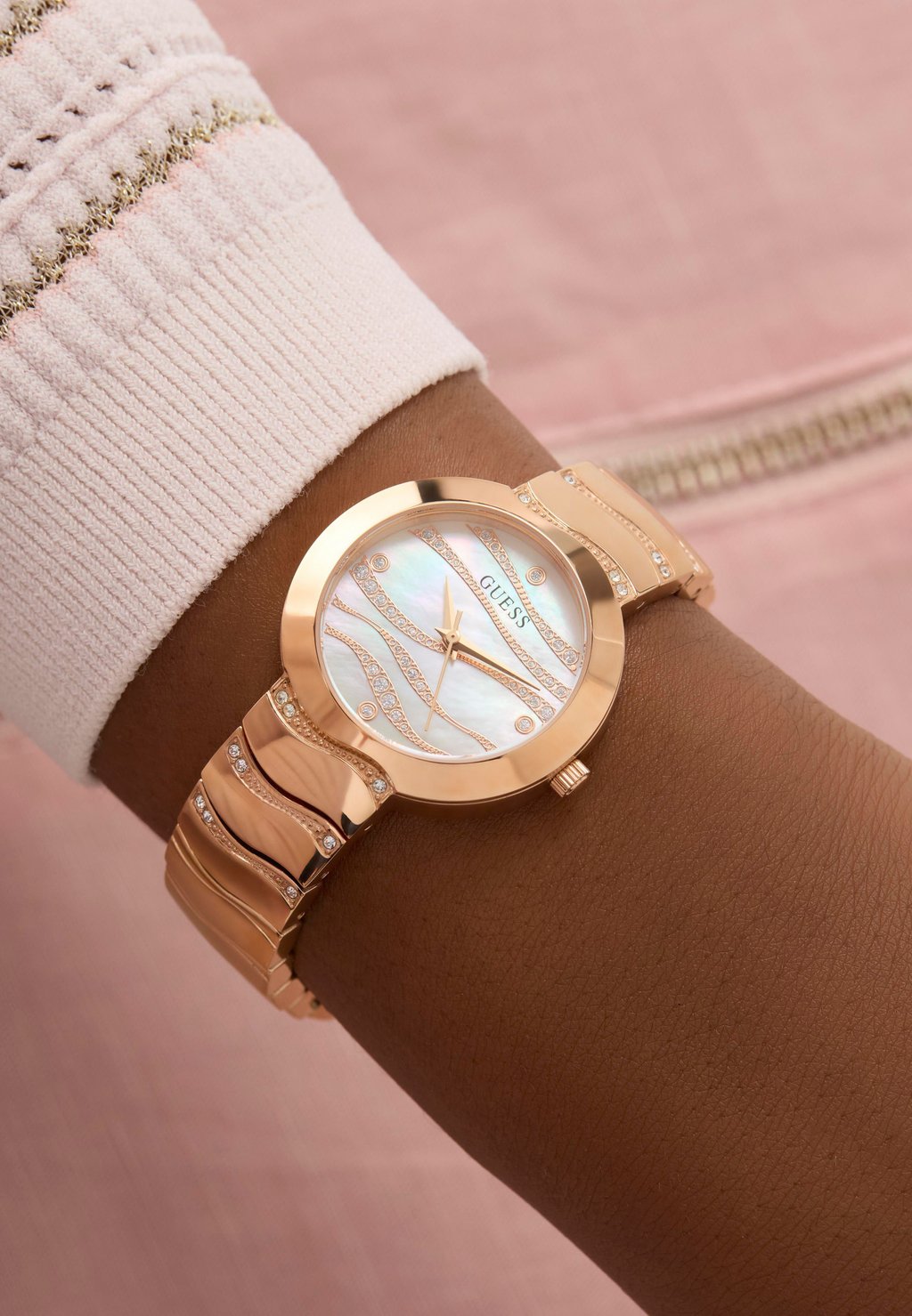 

Часы LAGUNA Guess, розово-золотистый