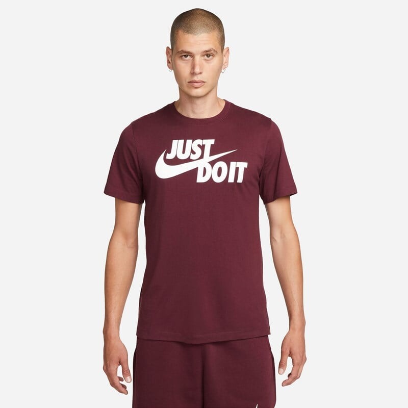 

Мужская футболка просто сделай это Nike, коричневый