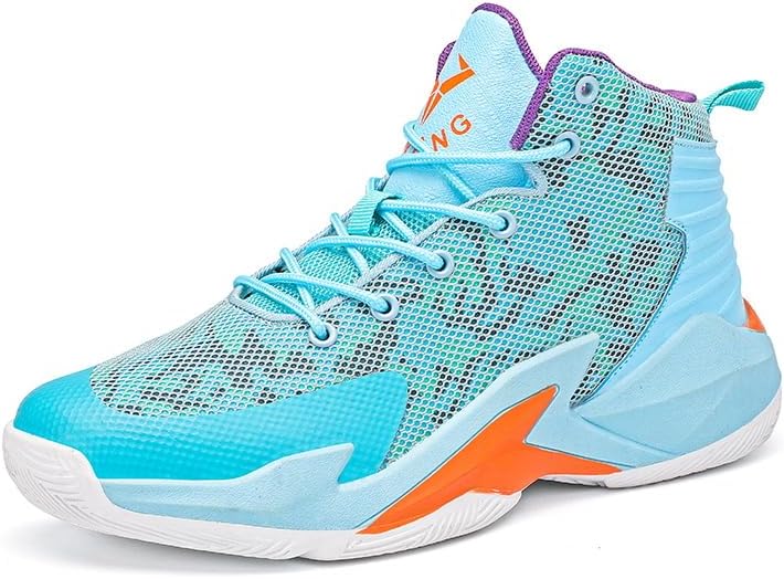 

Кроссовки для баскетбола CJSPORX для мужчин и женщин, дышащие, противоскользящие, для улицы, модные, синий