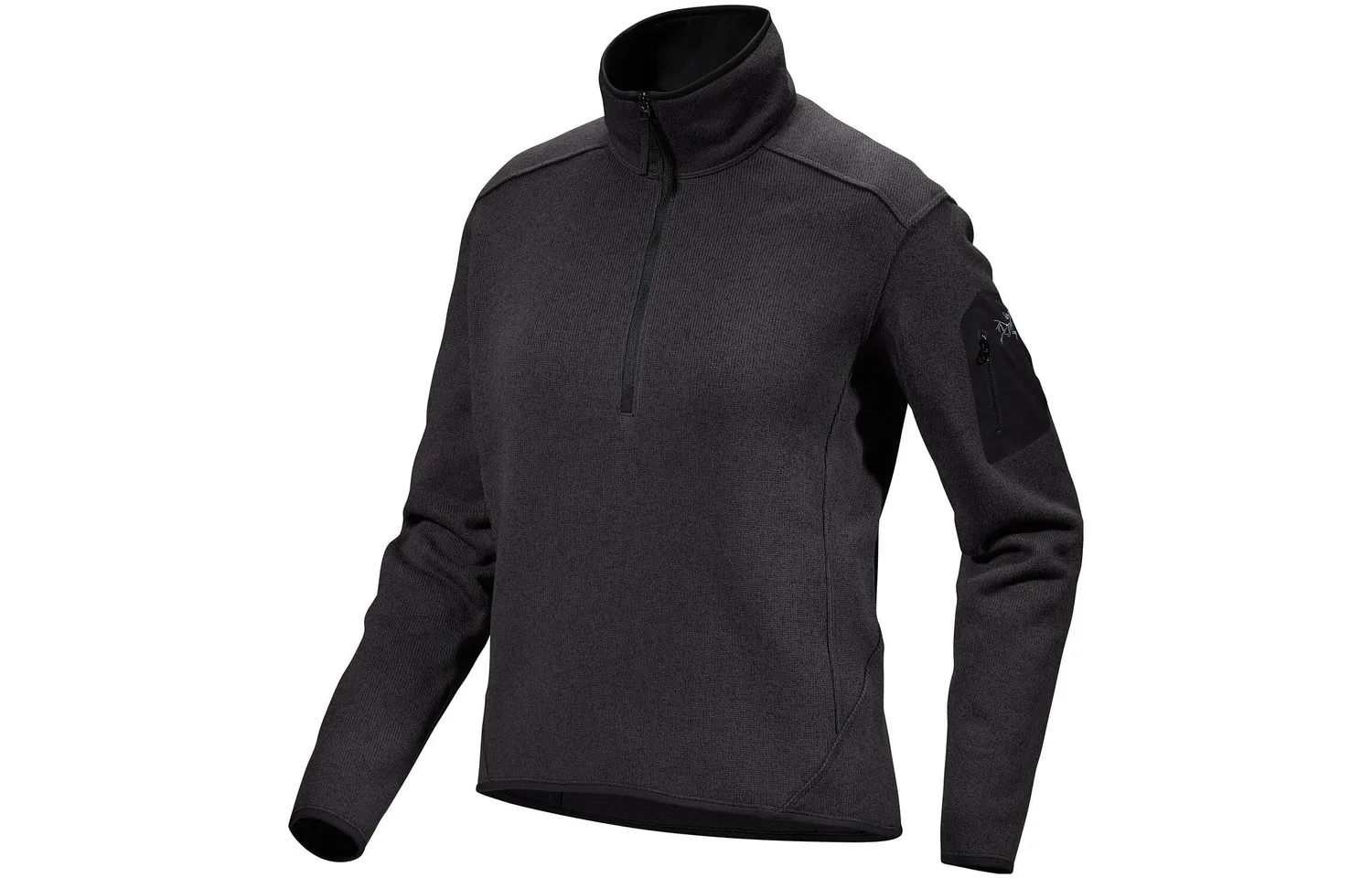 Толстовка Arc'teryx COVERT женская, Alpine Rose Heather/Solitude — фото 3