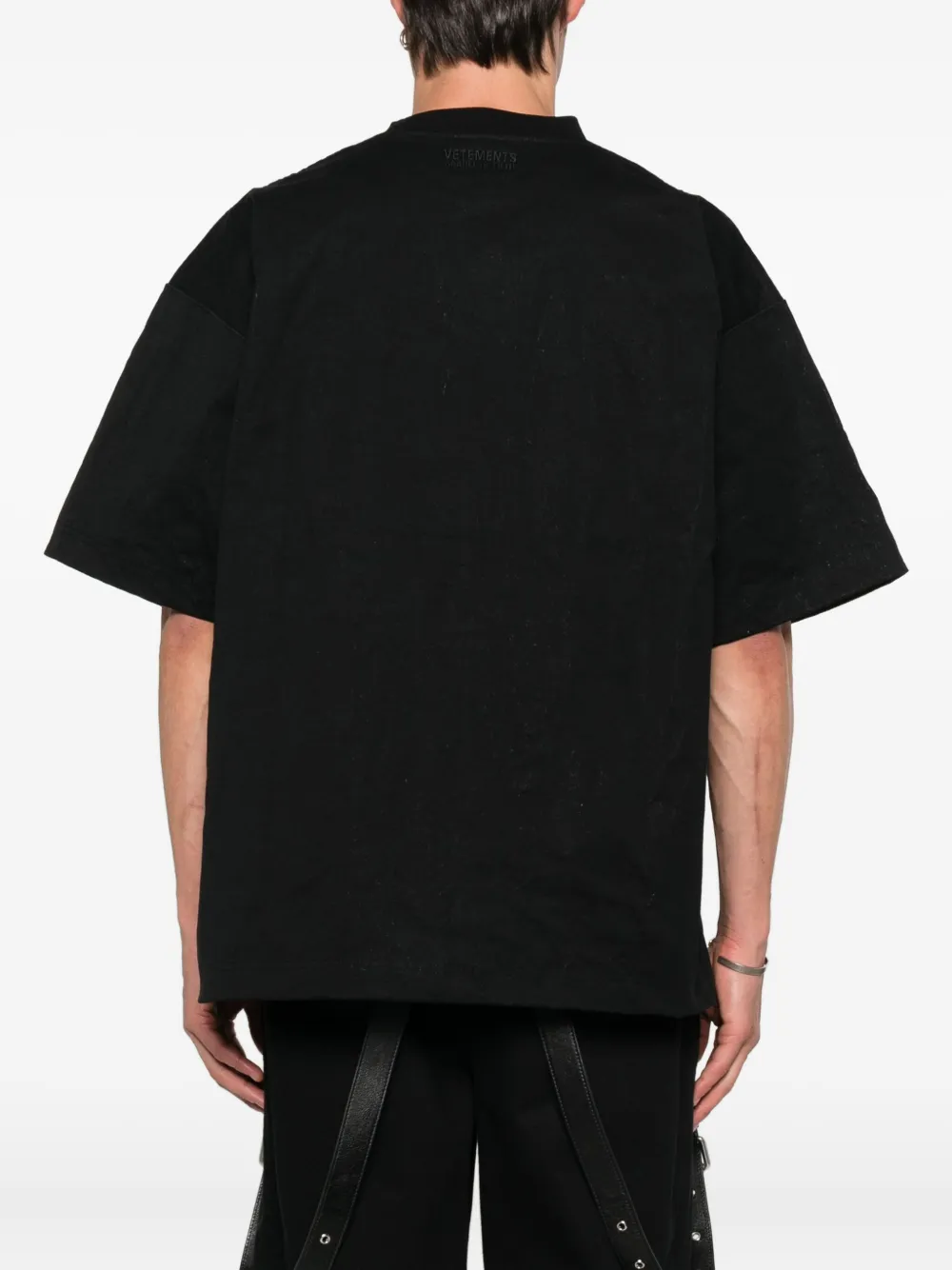 Футболка с фотопринтом VETEMENTS, черный — фото 4