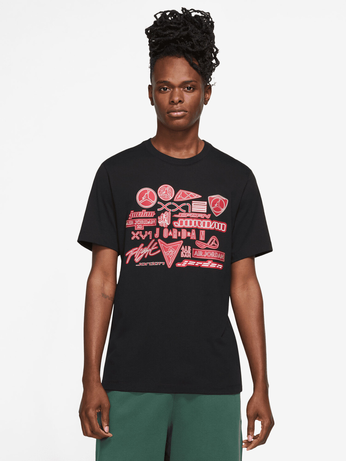 

Футболка Jordan M J BRAND GFX SS CREW 4, черный