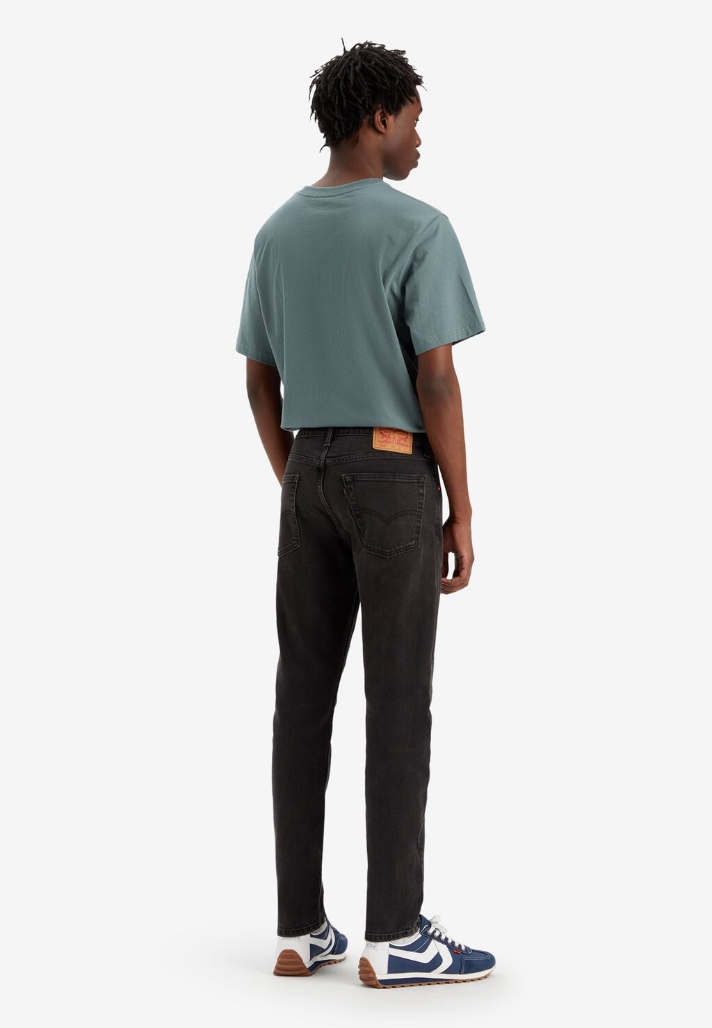 Джинсы приталенного кроя 515 Slim Taper Levi's, цвет black denim — фото 2
