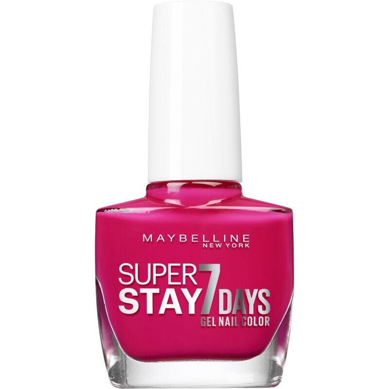 

Лак для ногтей Super Stay 7 Days № 190 Розовый Вольт Maybelline New York, 10 ml