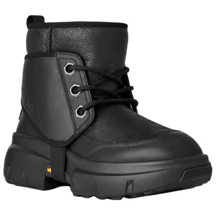 UGG Термо JLD короткие зимние ботинки мужские black — фото 4