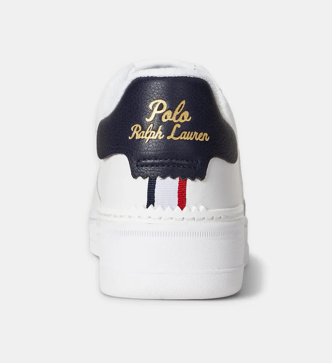 Низкие кроссовки Tennis Masters Court из фирменной кожи POLO RALPH LAUREN, белый — фото 3