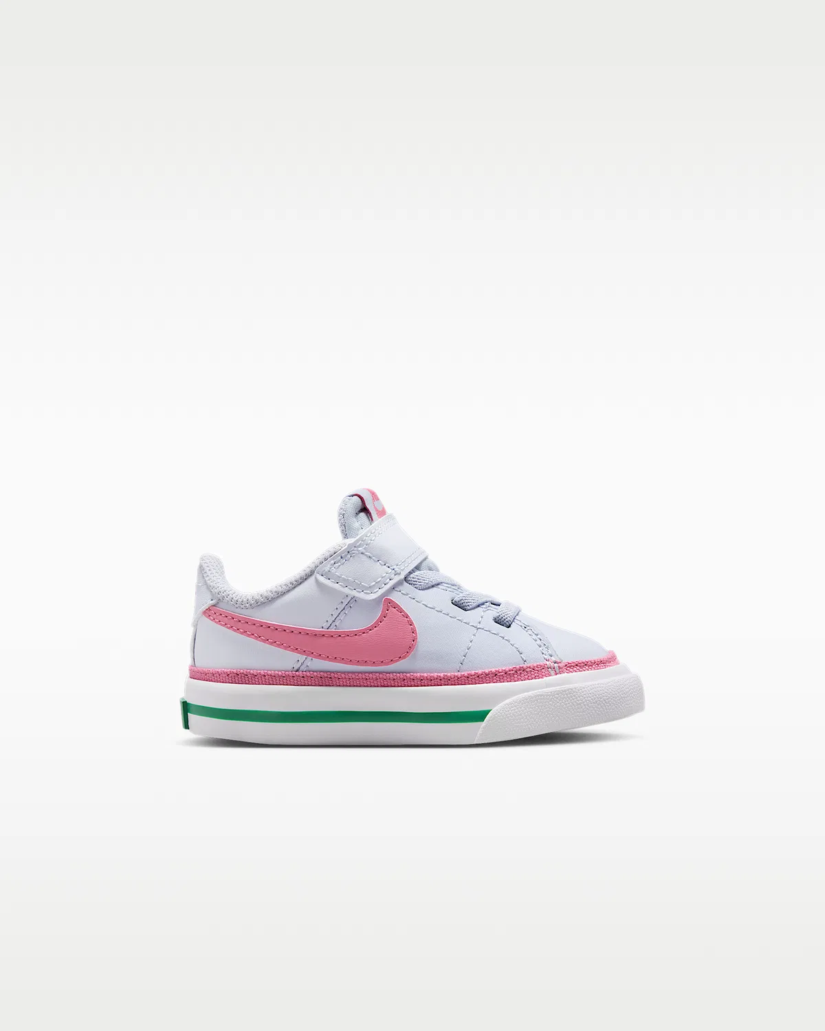 Детские кроссовки Nike Court Legacy, Football Grey/White/Malachite/Peony — фото 3