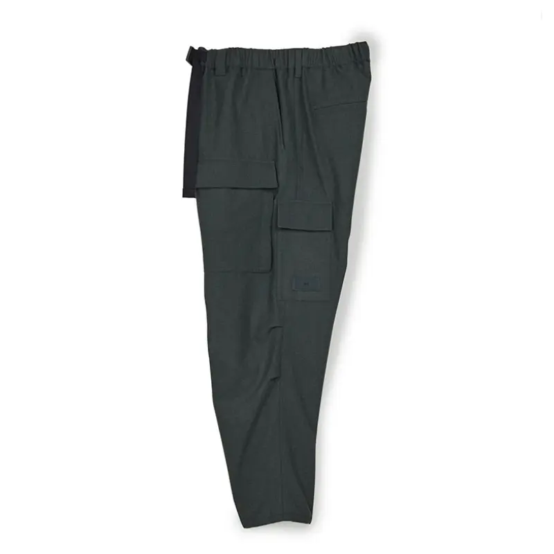 

Брюки Y 3 с поясом и прямыми штанинами Y-3, зеленый