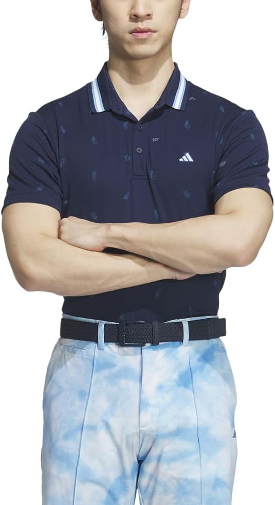 

Футболка PLAYGREEN Monogram Dry Adidas, темно-синий