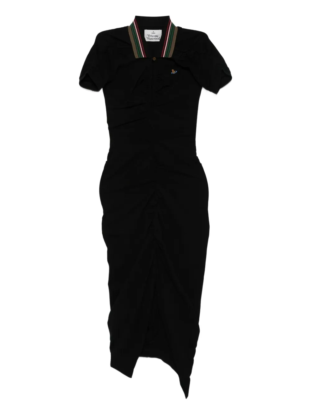 

Платье с воротником поло Vivienne Westwood, черный
