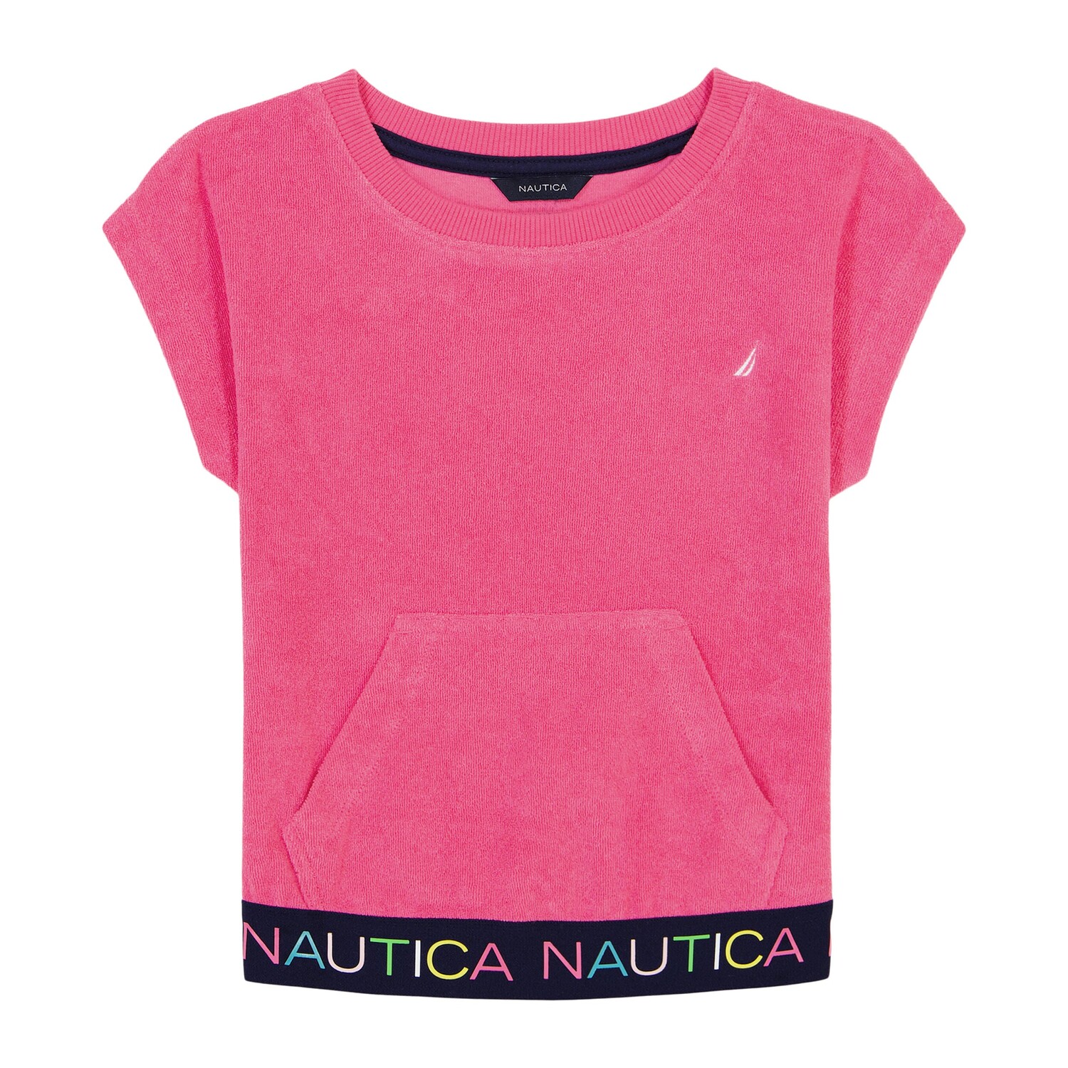 

Толстовка Nautica с эластичной кромкой для девочек (7–16), цвет Lic Red