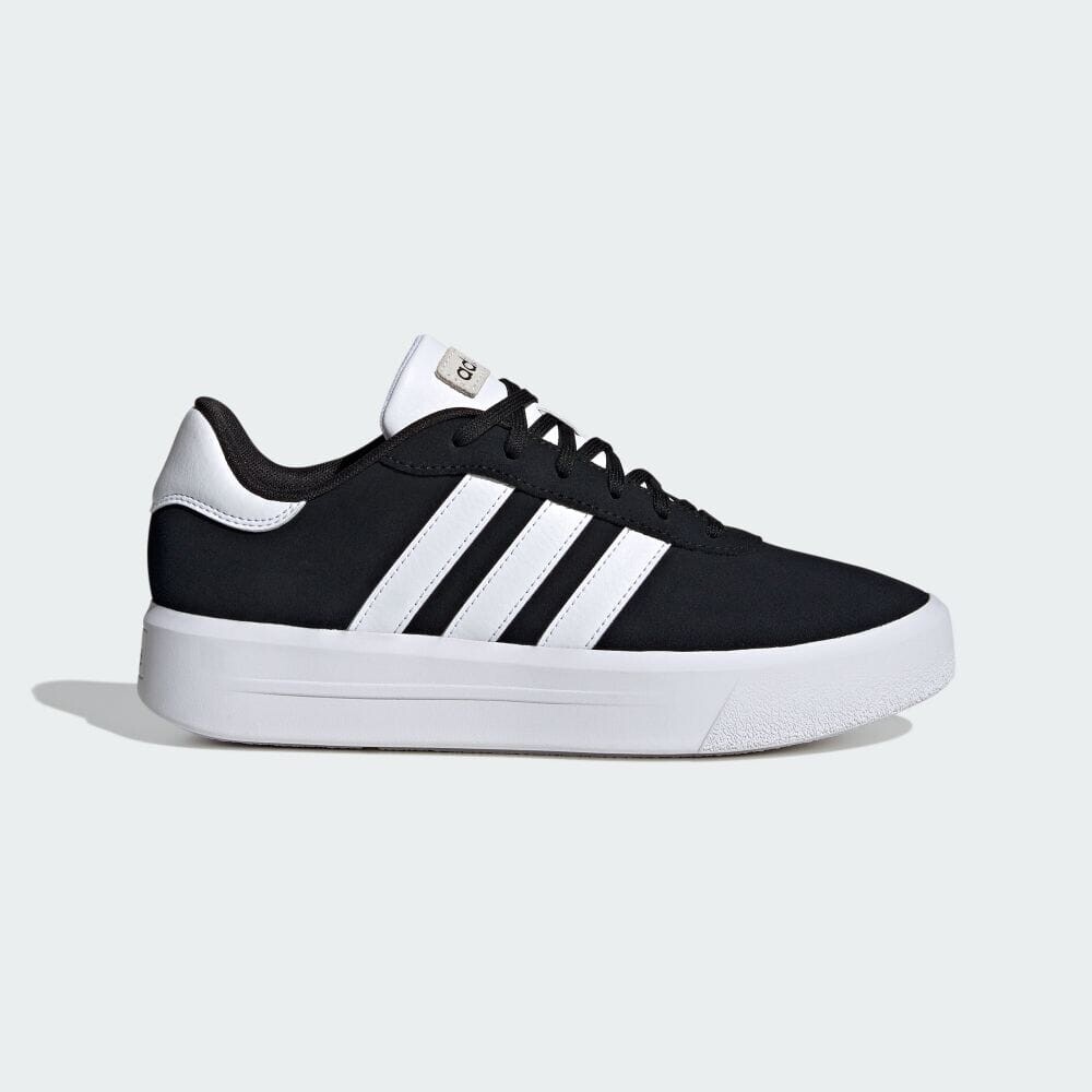 

Кроссовки Adidas COURT SILK, цвет Black/White