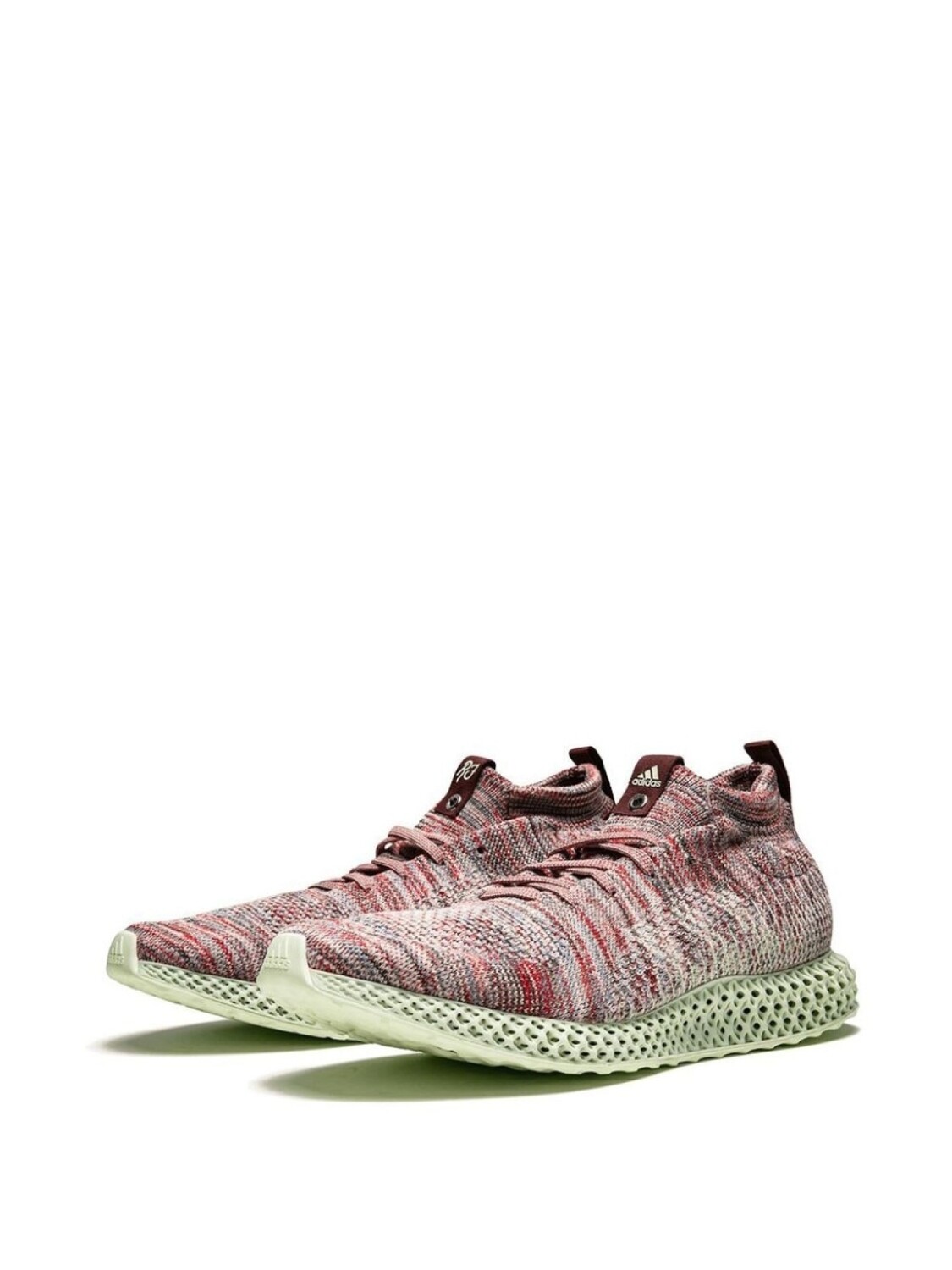 adidas кроссовки Consortium 4D Kith Aspen, красный — фото 2