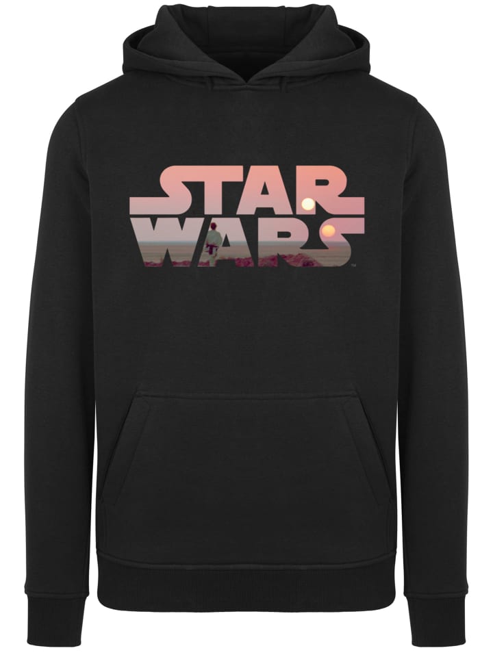 

Пуловер F4NT4STIC Hoodie Star Wars Tatooine Logo, черный