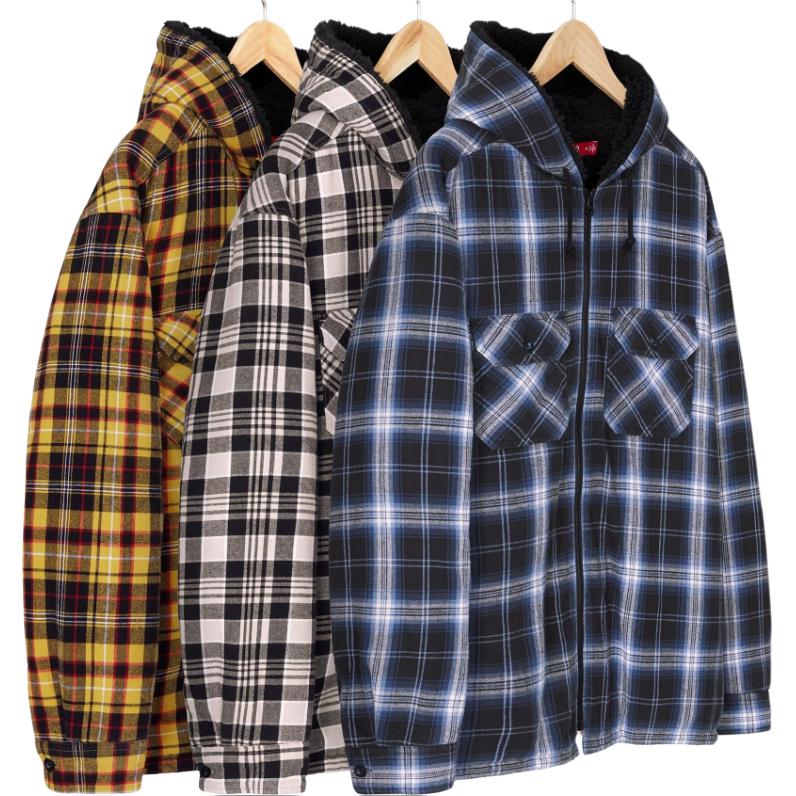 Флисовая толстовка с капюшоном и молнией унисекс Supreme, желтый — фото 4