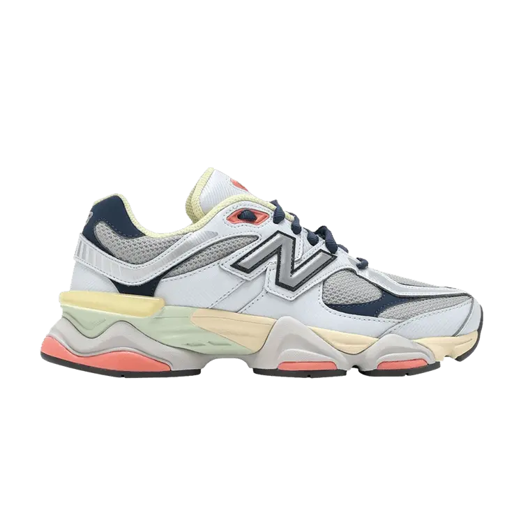 

Кроссовки New Balance 9060 'Easter Pack - Light Grey Deep Ocean', серый