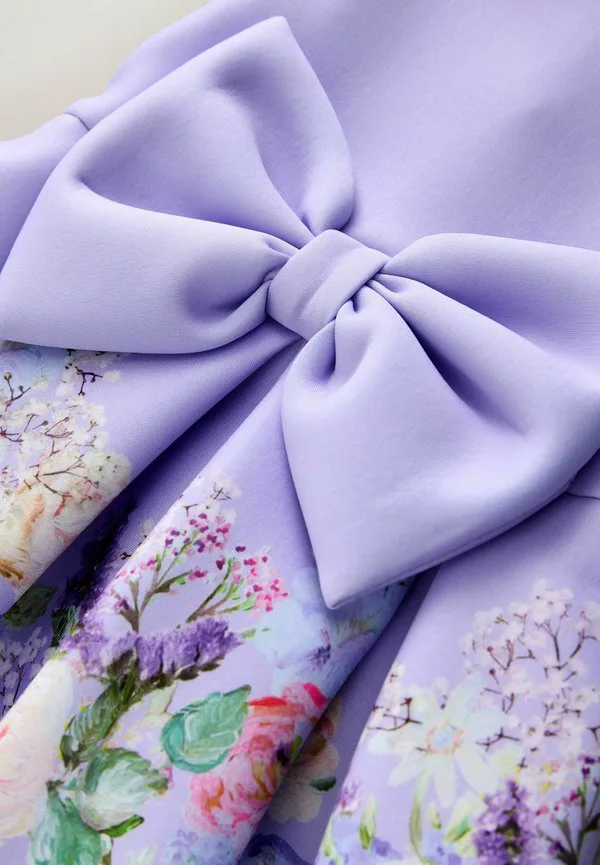 Повседневное платье стандартного кроя Next, Lilac Floral — фото 2