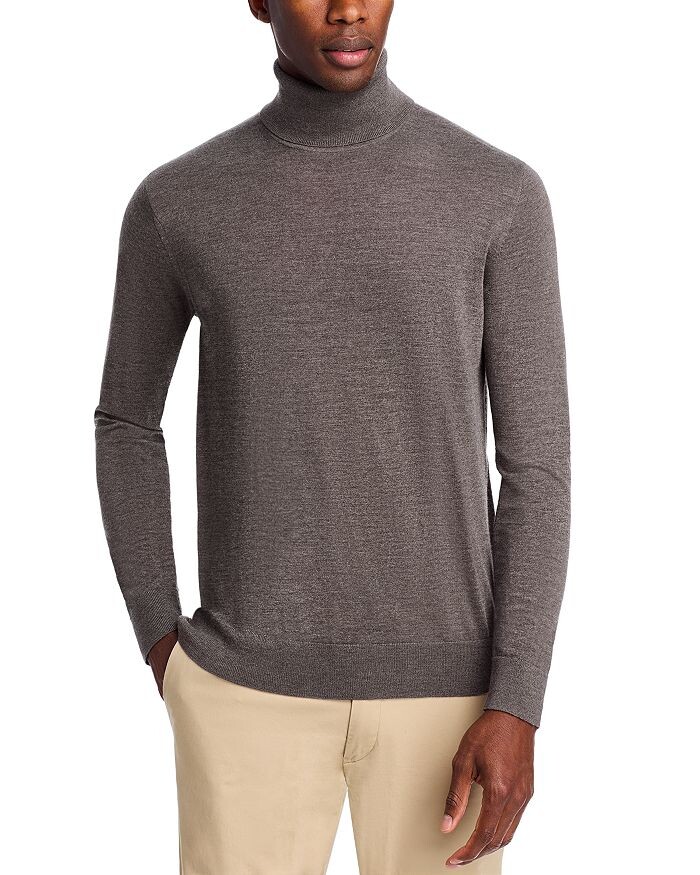 

Магазин мужской одежды Bloomingdale's Zegna Baruffa Водолазка из мериносовой шерсти The Men's Store at Bloomingdale's, серый