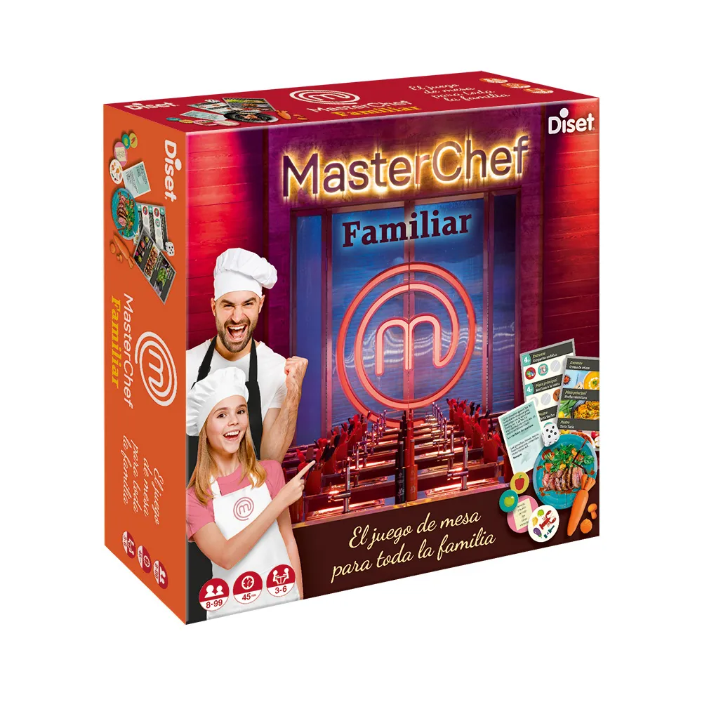 

Детская настольная игра Diset Master Chef, мультиколор