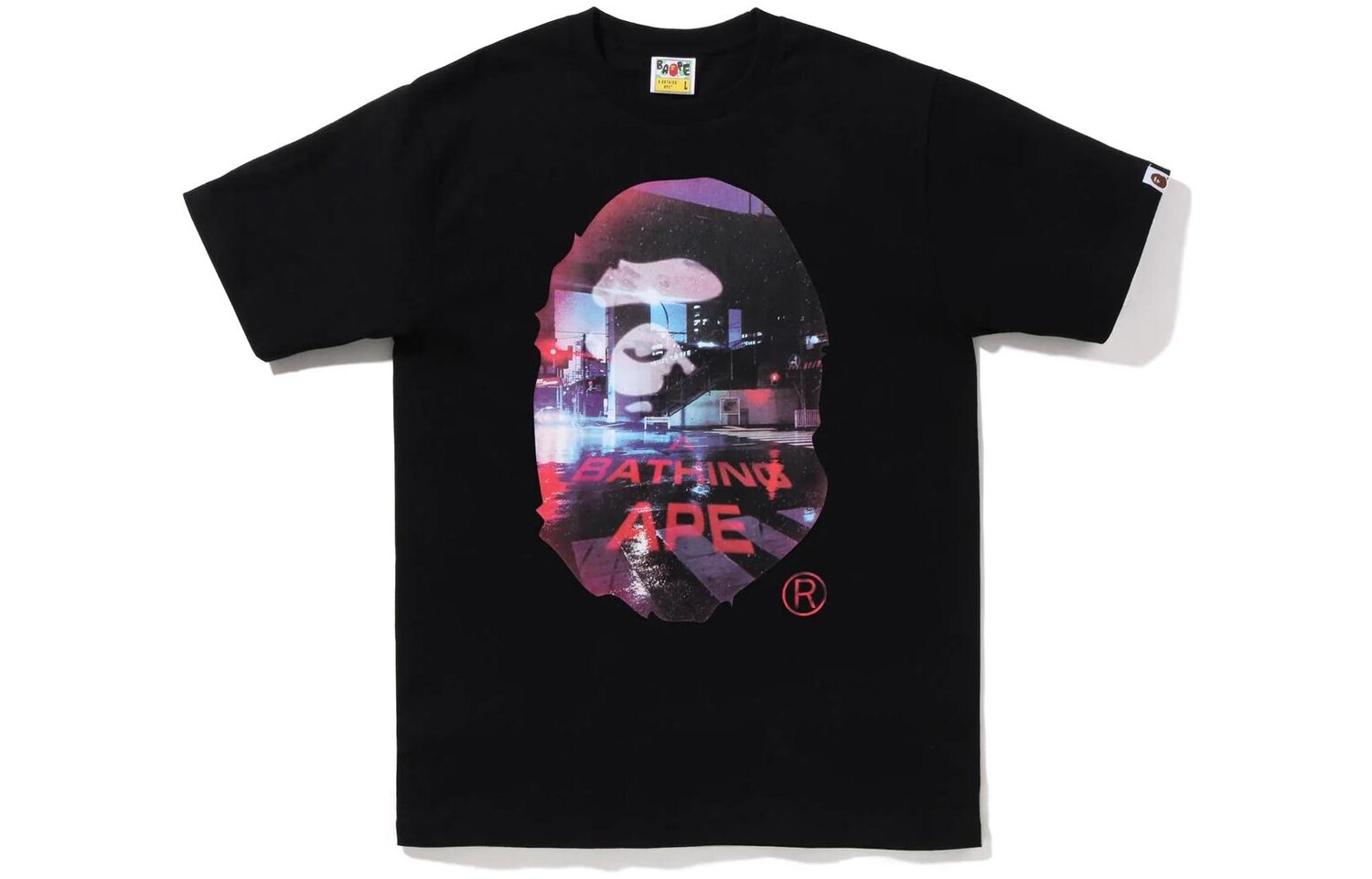 

Футболка BAPE Ape Back Street A Bathing Ape, белый