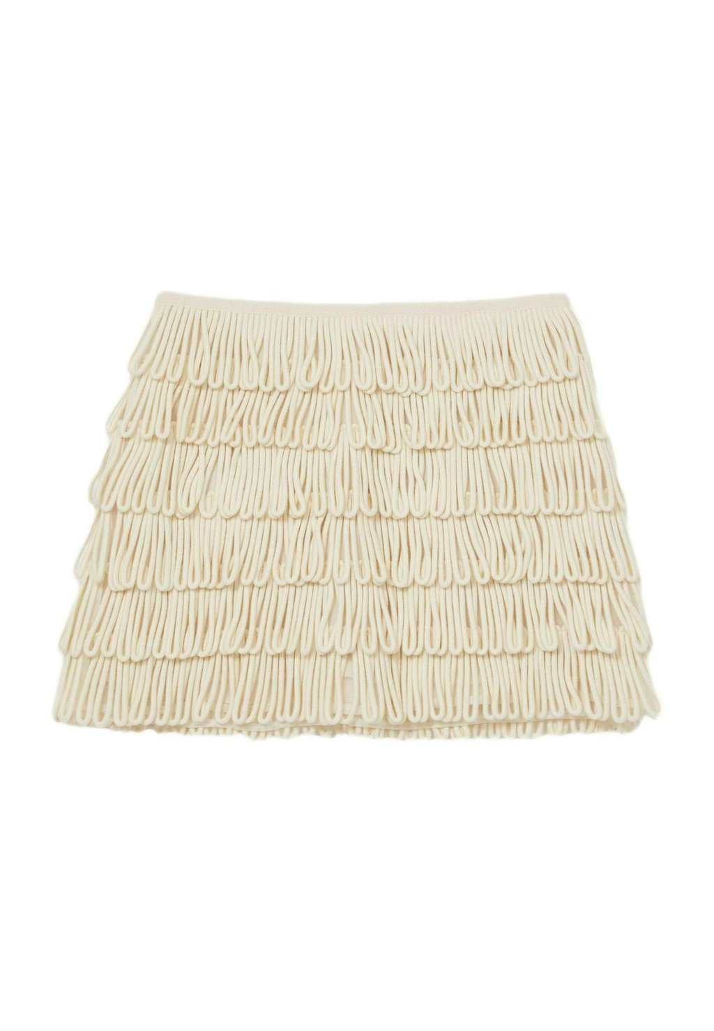 

Юбка А-силуэта REGULAR FIT - FRINGE Reiss, белый