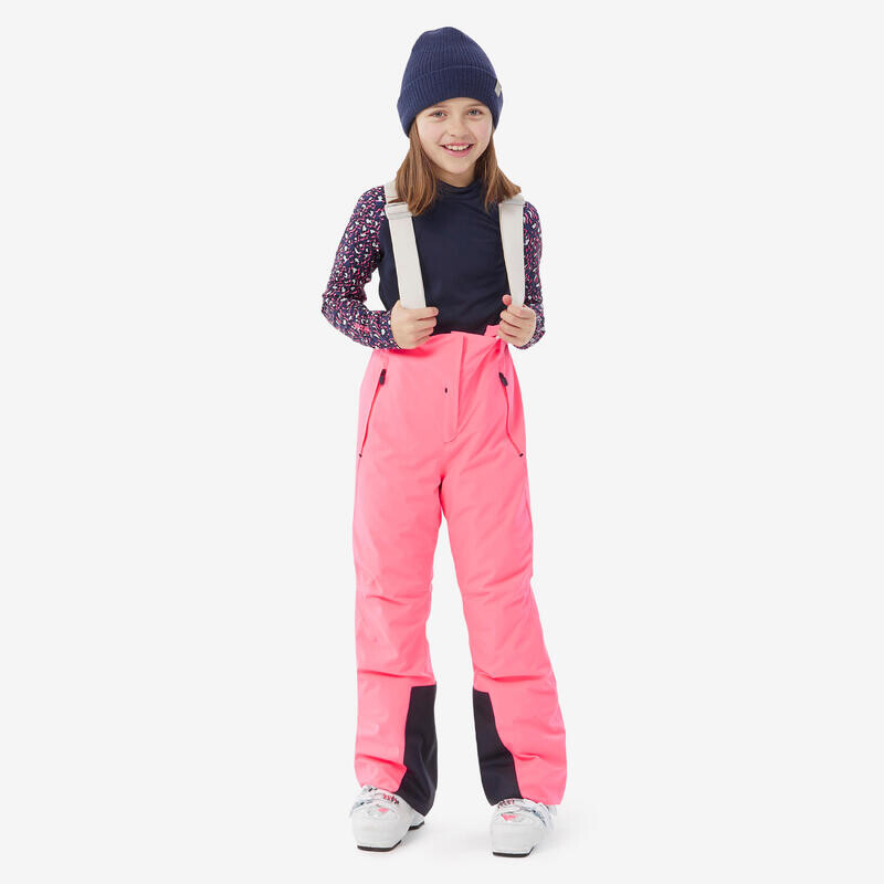 

Детские лыжные штаны теплые непромокаемые - PNF900 розовый WEDZE, цвет rosa