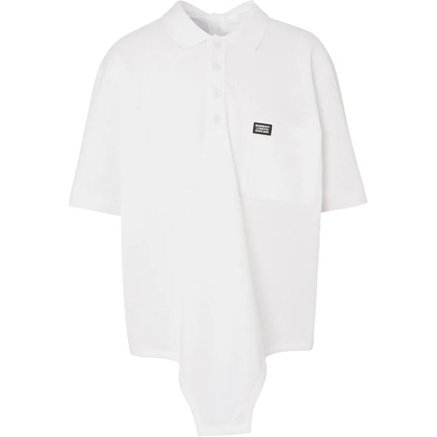 Поло Burberry мужское, White