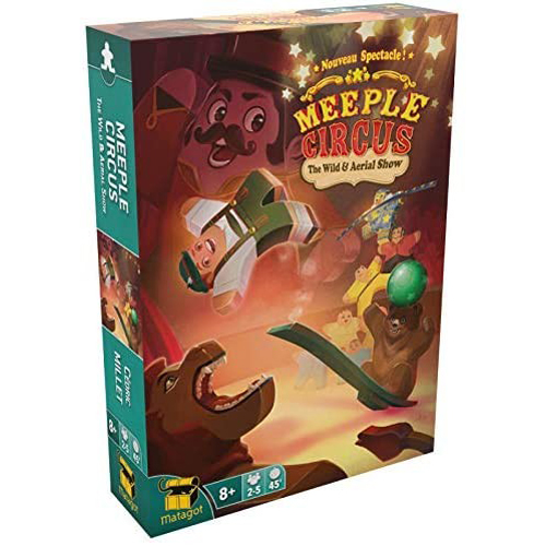 

Настольная игра Meeple Circus: Wild Animals & Aerial Show Matagot
